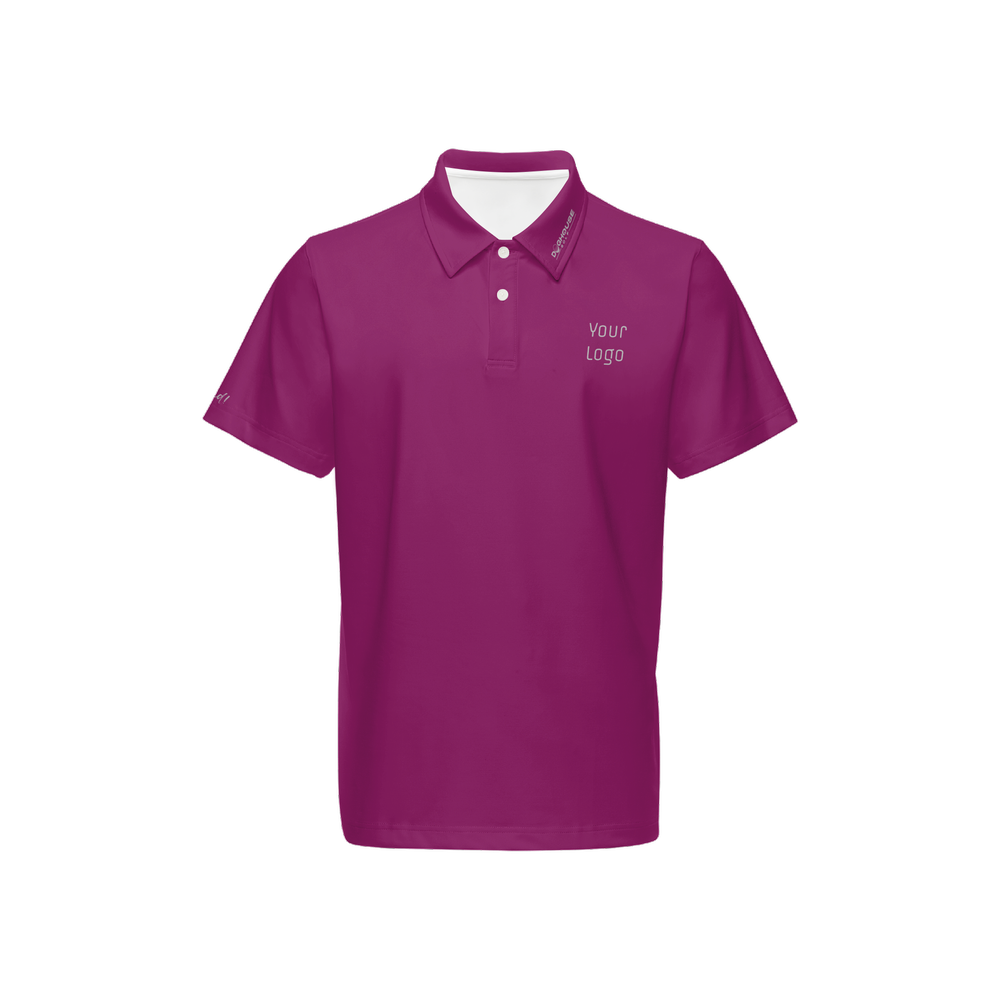 Men's Classic Fit Short-Sleeve Solid Polo w/logo-029