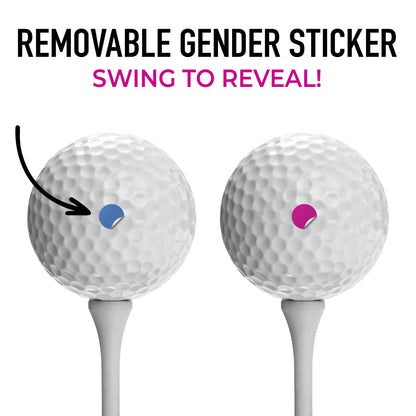 IZZO Golf Gender Reveal Golf Balls, 2 Pack