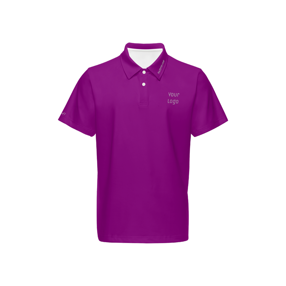 Men's Classic Fit Short-Sleeve Solid Polo w/logo-028