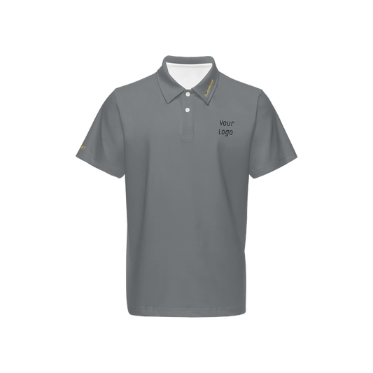 Men's Classic Fit Short-Sleeve Solid Polo w/logo-032