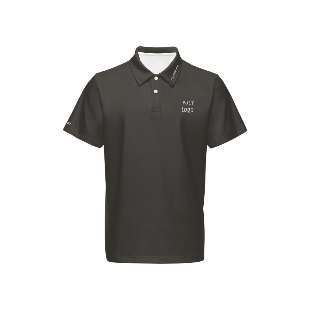 Men's Classic Fit Short-Sleeve Solid Polo w/logo-003