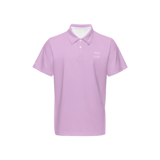 Men's Classic Fit Short-Sleeve Solid Polo w/logo-026