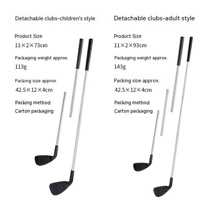 Golf Metal Club Parent-child Outdoor Toys