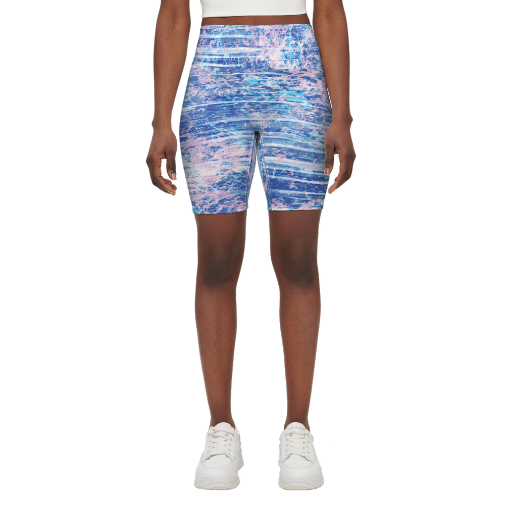 Women's Bike Shorts-Cloud-Like