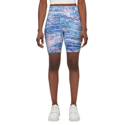 Women's Bike Shorts-Cloud-Like