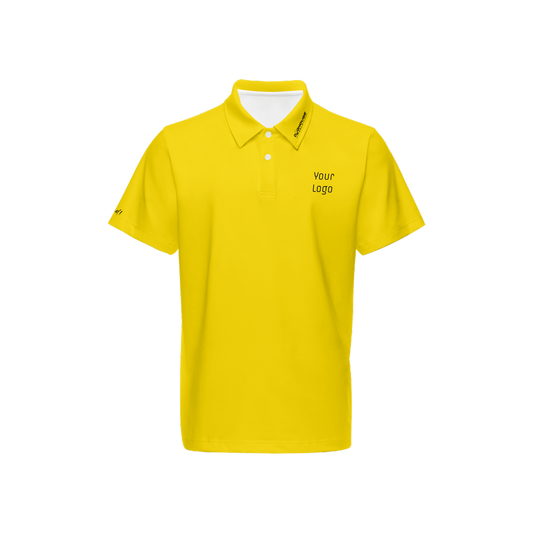 Men's Classic Fit Short-Sleeve Solid Polo w/logo-016