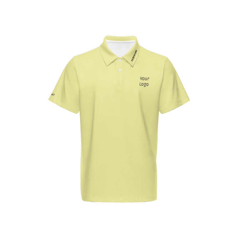 Men's Classic Fit Short-Sleeve Solid Polo w/logo-015