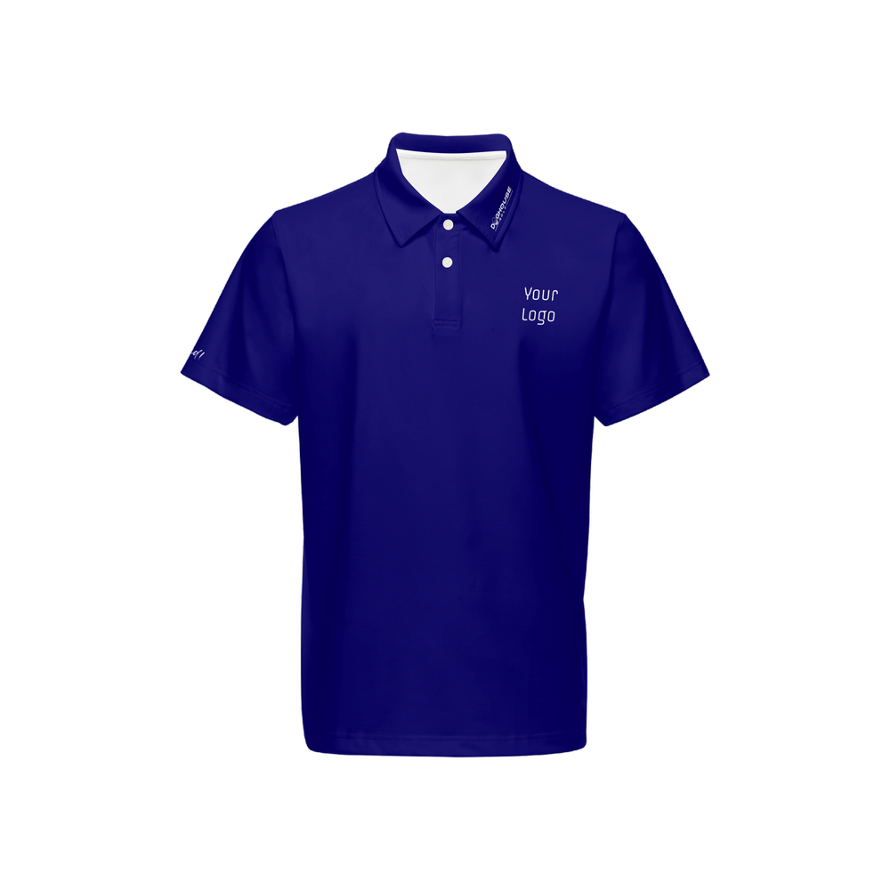 Men's Classic Fit Short-Sleeve Solid Polo w/logo-010