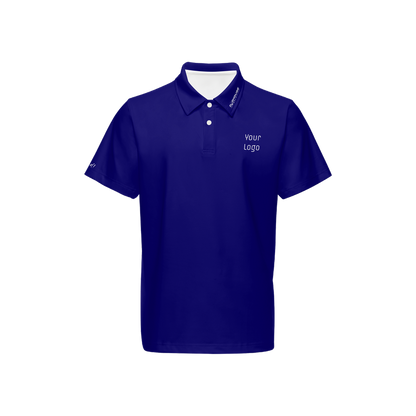 Men's Classic Fit Short-Sleeve Solid Polo w/logo-010