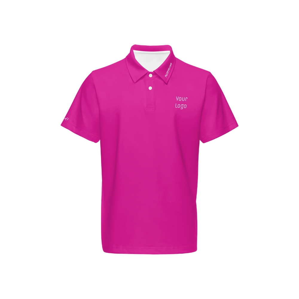 Men's Classic Fit Short-Sleeve Solid Polo w/logo-027