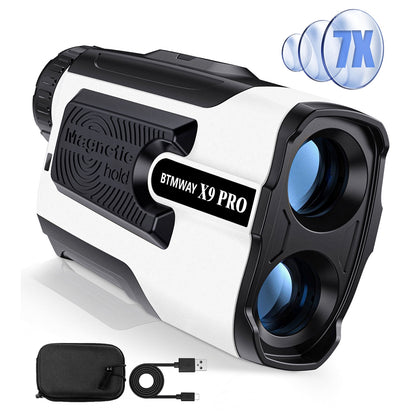 BTMWAY Laser Golf Rangefinder 900 Yards | 7X Magnification with Slope