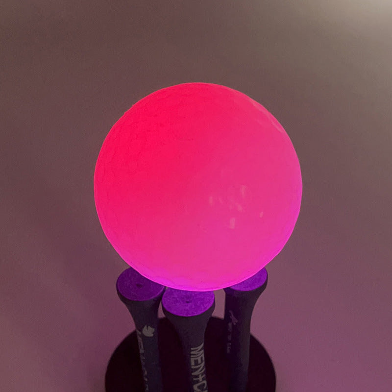 LED luminous golf ball constant light flash colorful night club special second shot timing function GOLF Electronics