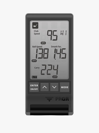 PRGR Black Pocket Golf Launch Monitor HS-130A (2021 Model)