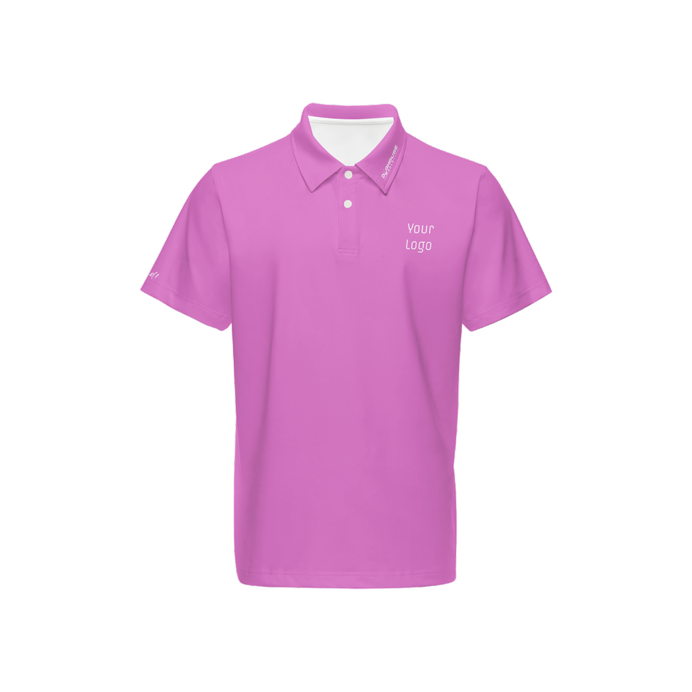 Men's Classic Fit Short-Sleeve Solid Polo w/logo-025