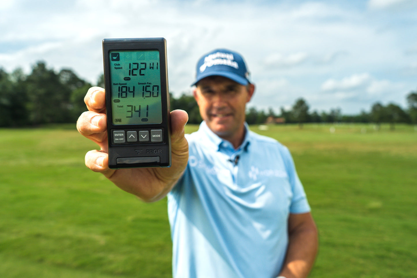 PRGR Black Pocket Golf Launch Monitor HS-130A (2021 Model)