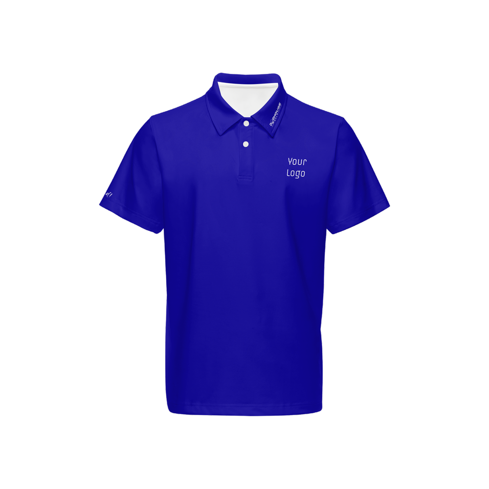 Men's Classic Fit Short-Sleeve Solid Polo w/logo-009