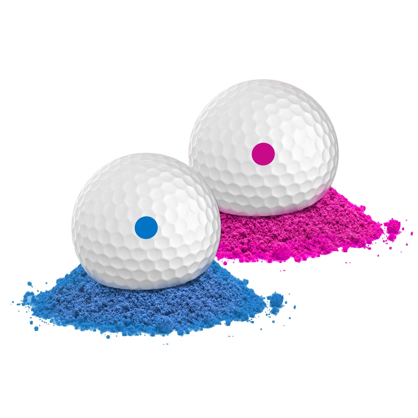 IZZO Golf Gender Reveal Golf Balls, 2 Pack