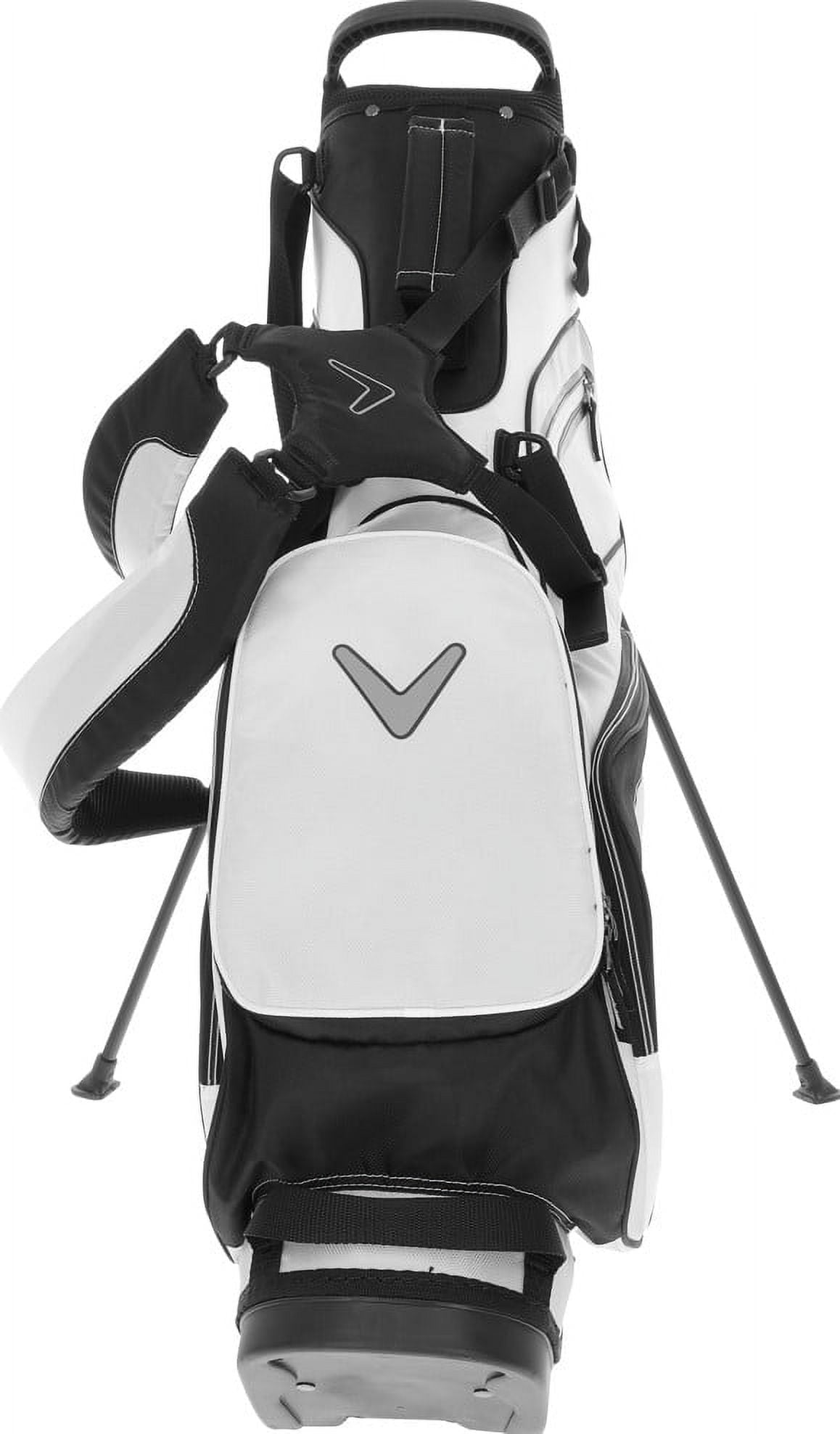 Callaway Capital White Black Silver Stand Golf Bag