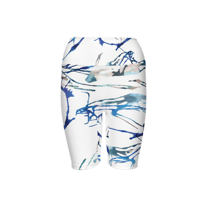 Women's Bike Shorts-Cloud-Like